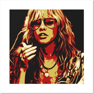 Stevie Nicks Colors Detail Posters and Art